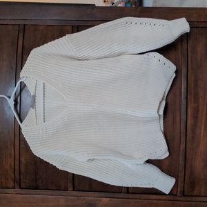 Everlane cream sweater, large